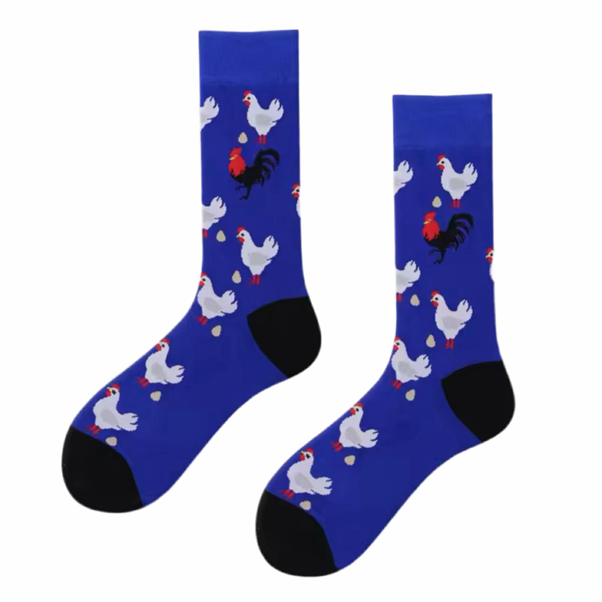 Chaussettes Poules et Coqs