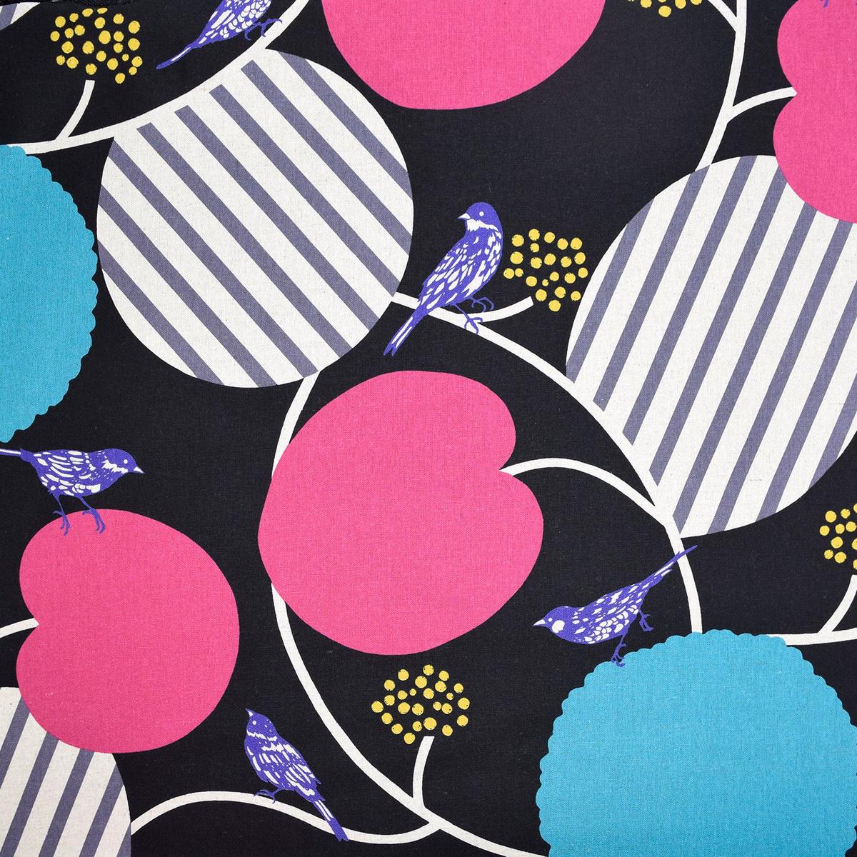 echino Pepe Cotton Linen Canvas – Black EKX-98160-61