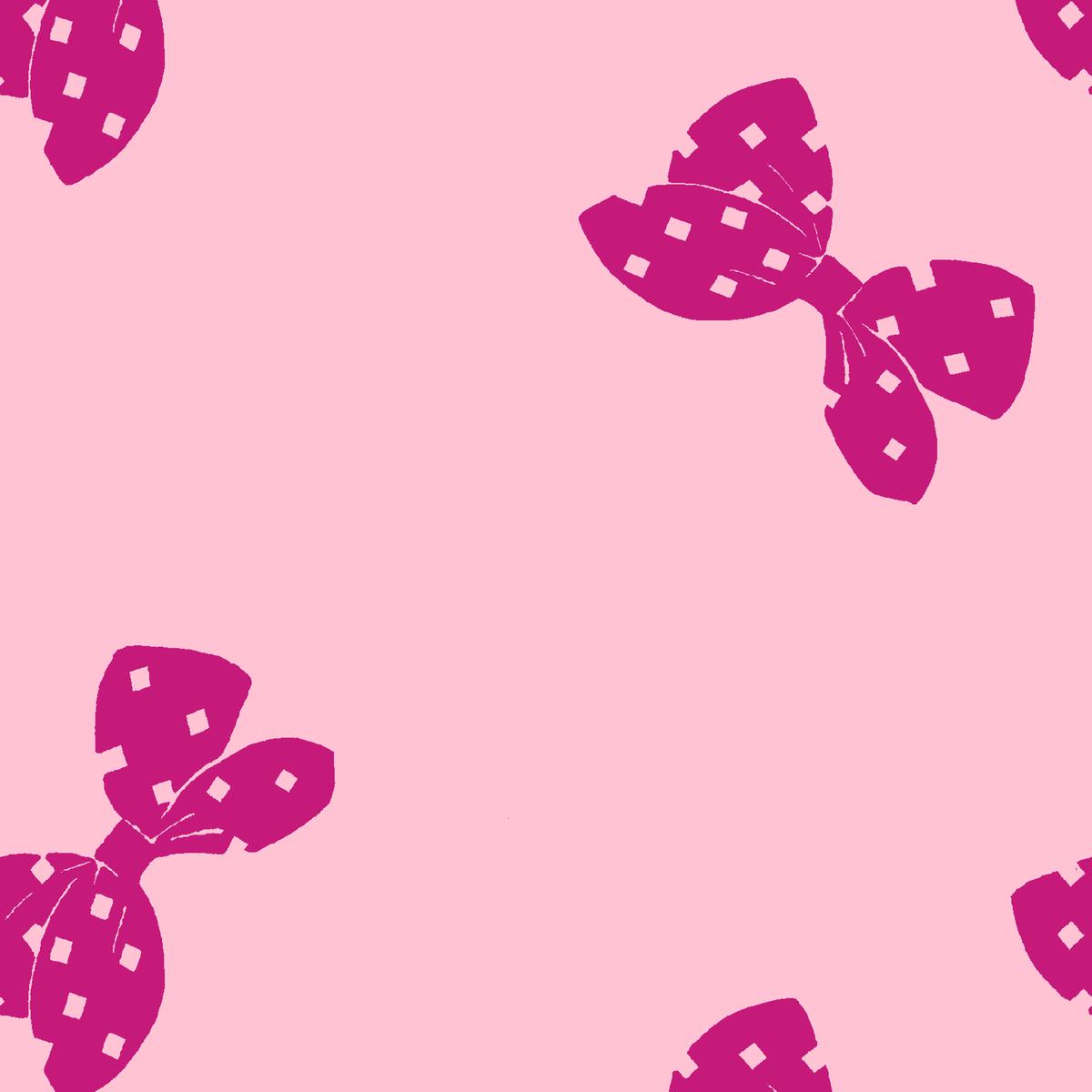 Grace Bow in Fucshia Fabric