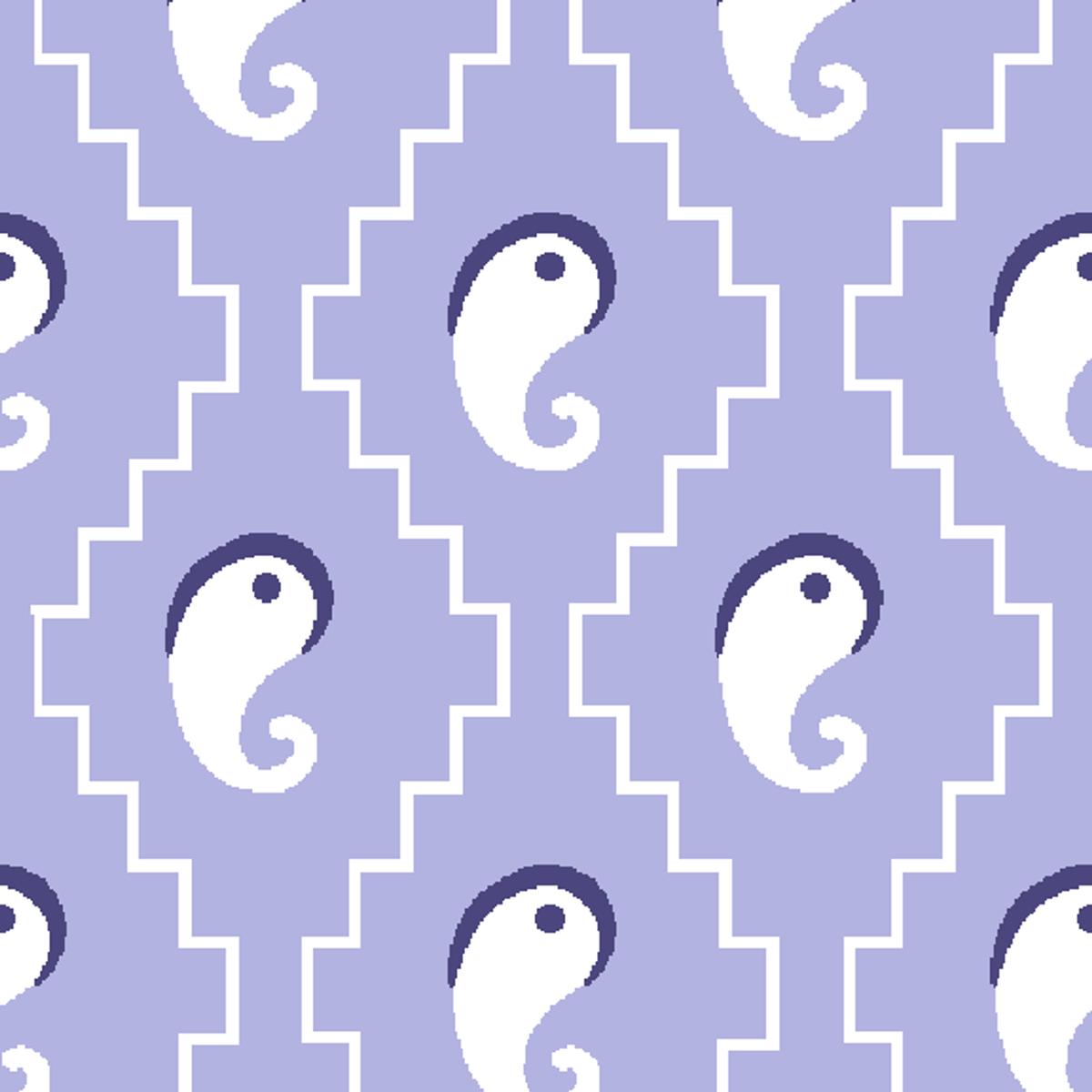 Juliette on Orchid Fabric