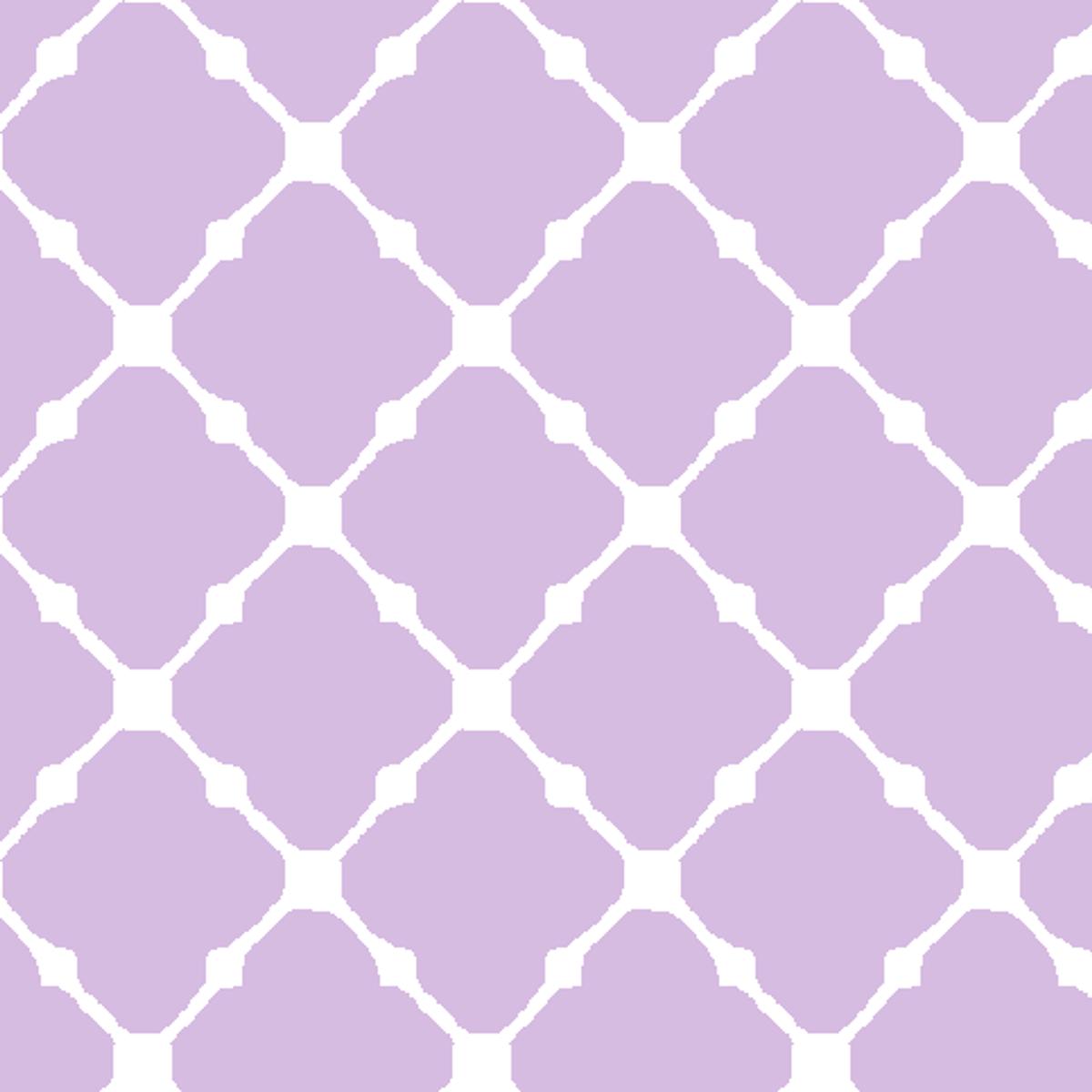 Lattice Weave on Lavender Fabric