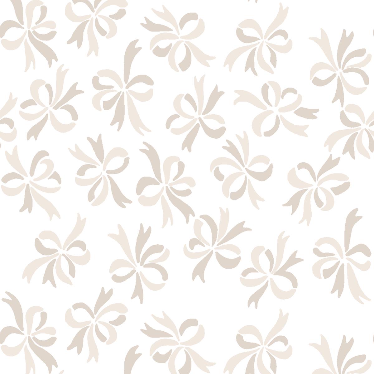 Ribbon Bow on Plush Fabric