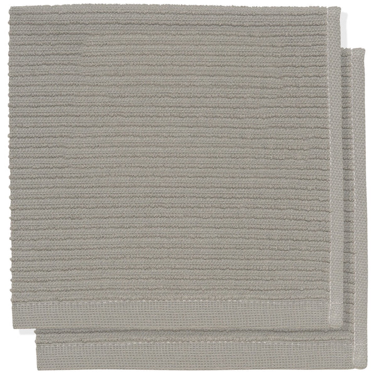 S/2 London Gray Ripple Dishcloth