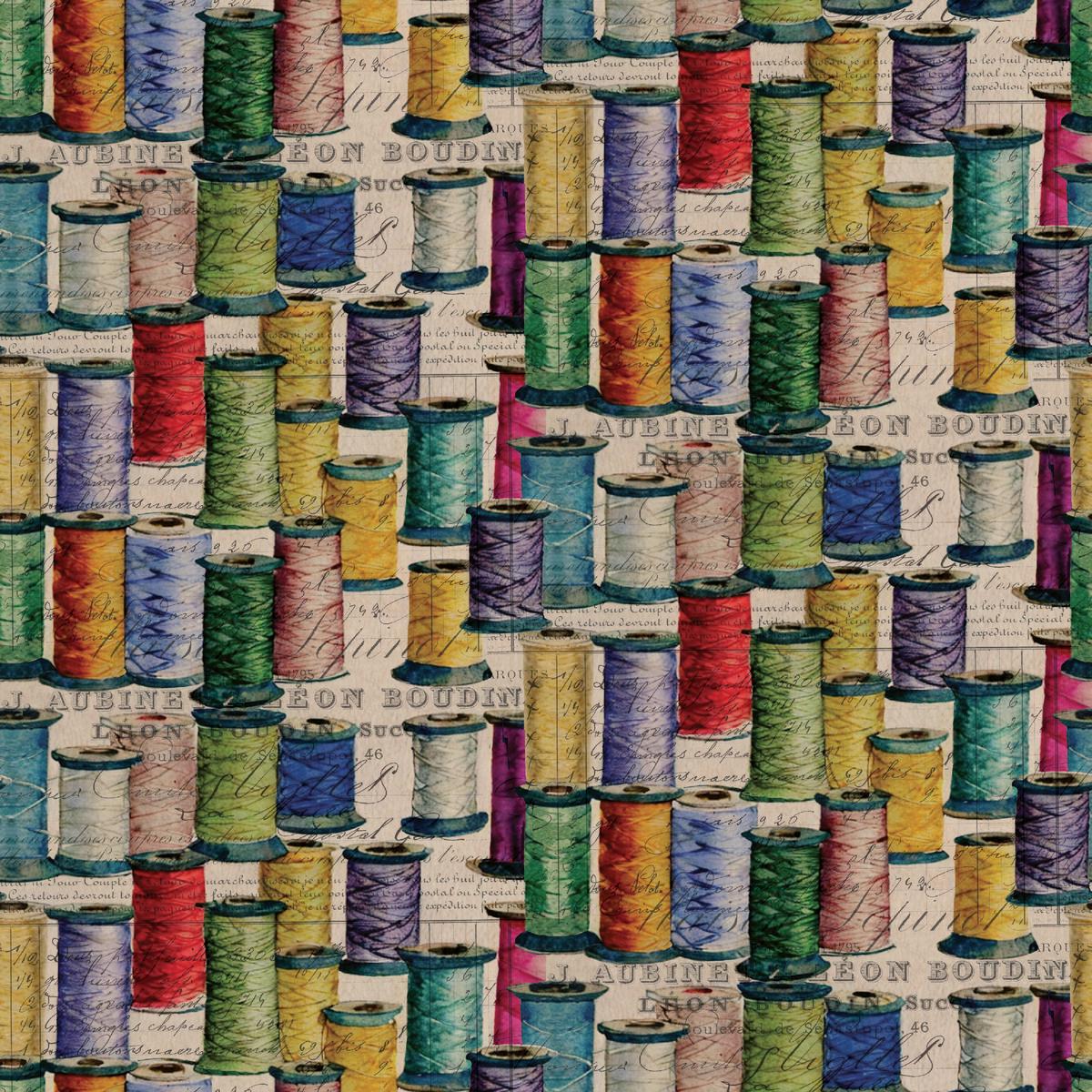 Tim Coffey – Tailor’s Nostalgia – Multicolor Thread Fabric