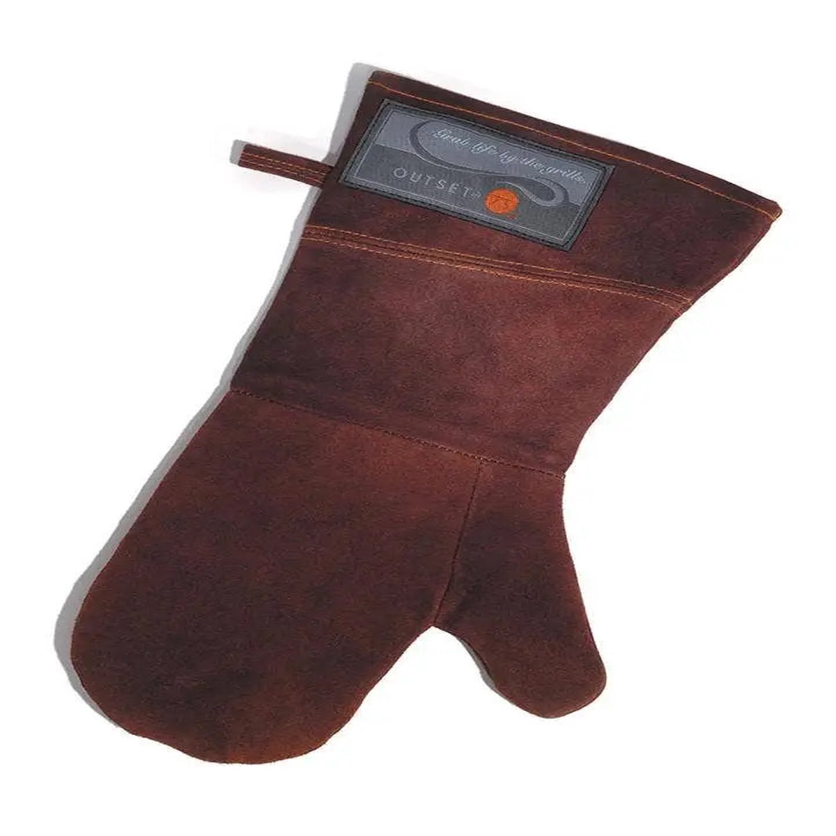 Outset Brown Leather Grill Mitt