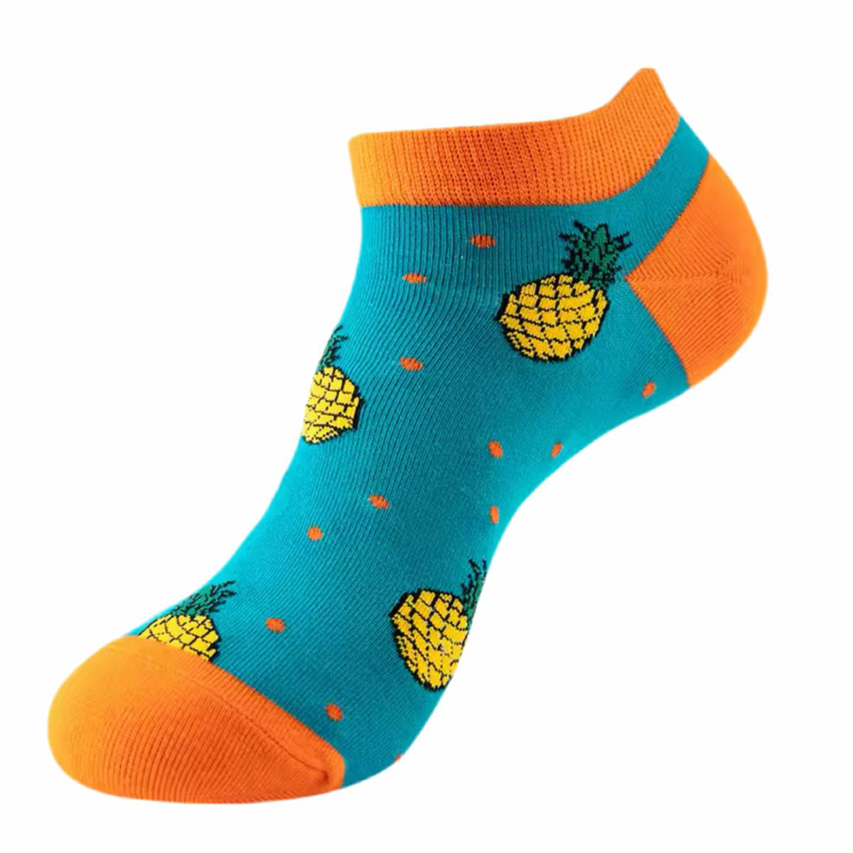 Chaussettes Courtes Ananas et pois