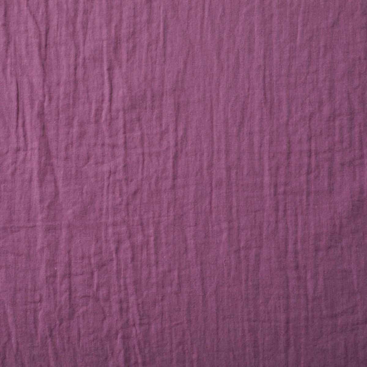 Nuno to Mono 100% Cotton Triple-Washed Double Gauze – Purple YKA-500-1