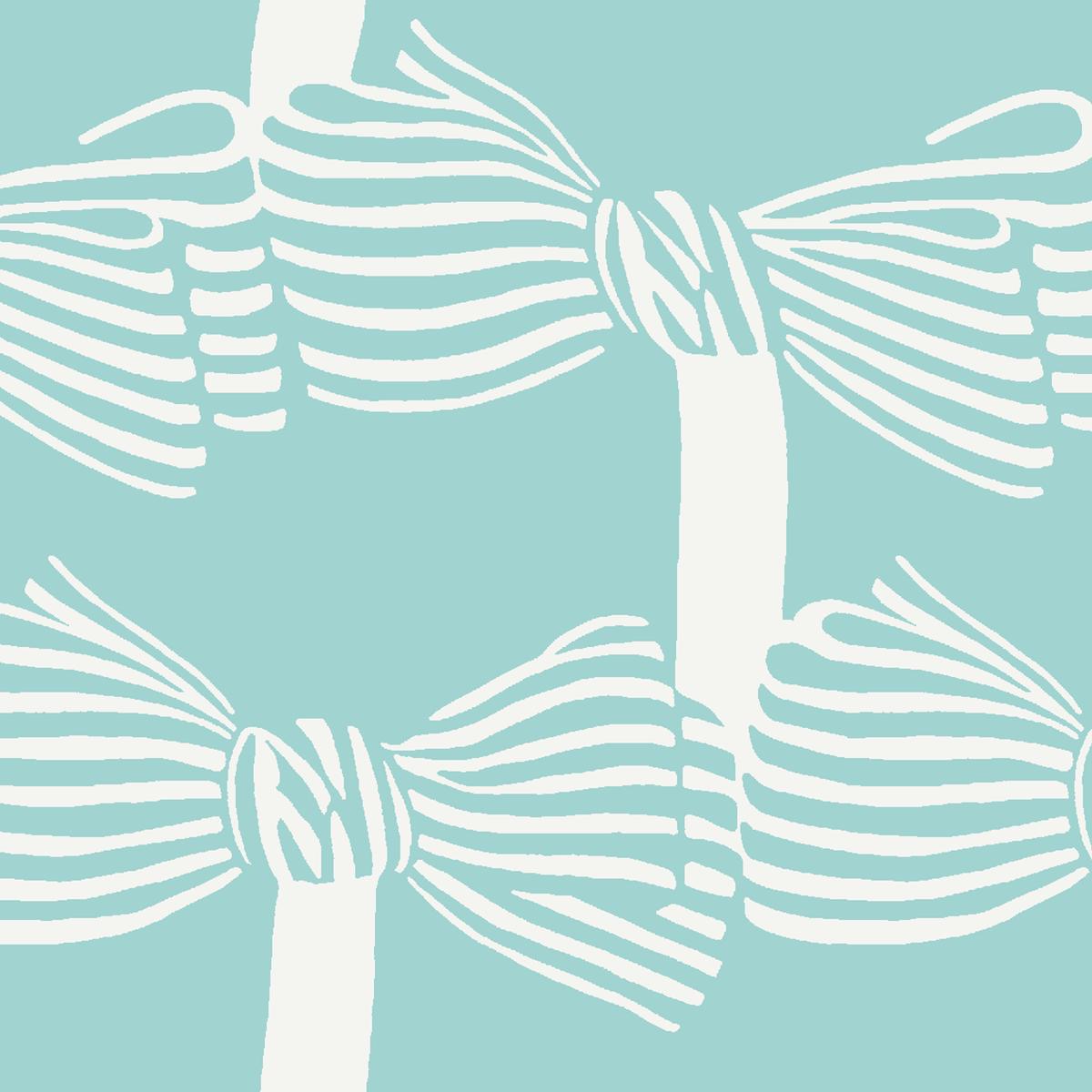 Peggy Bow on Canal Fabric