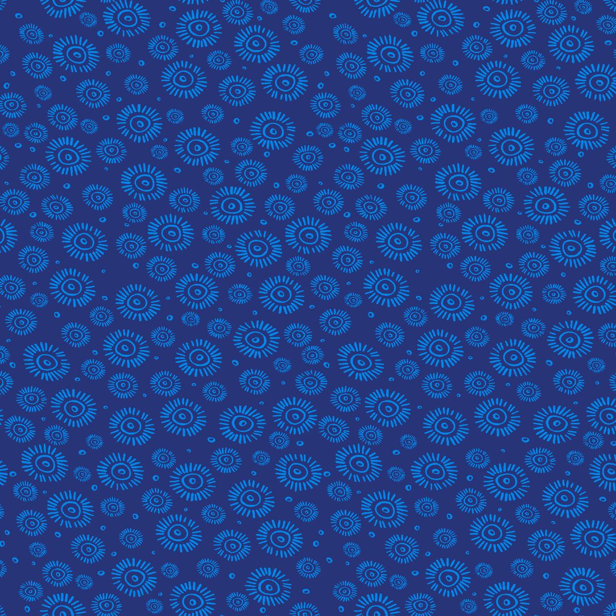 The Love Quilt Project Lesedi Glow – Blue Fabric