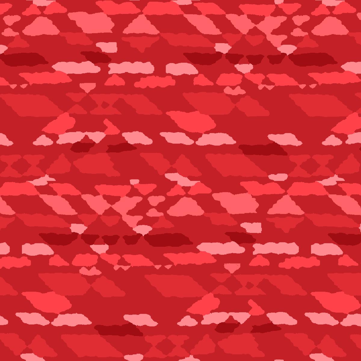 Donte on Red Fabric