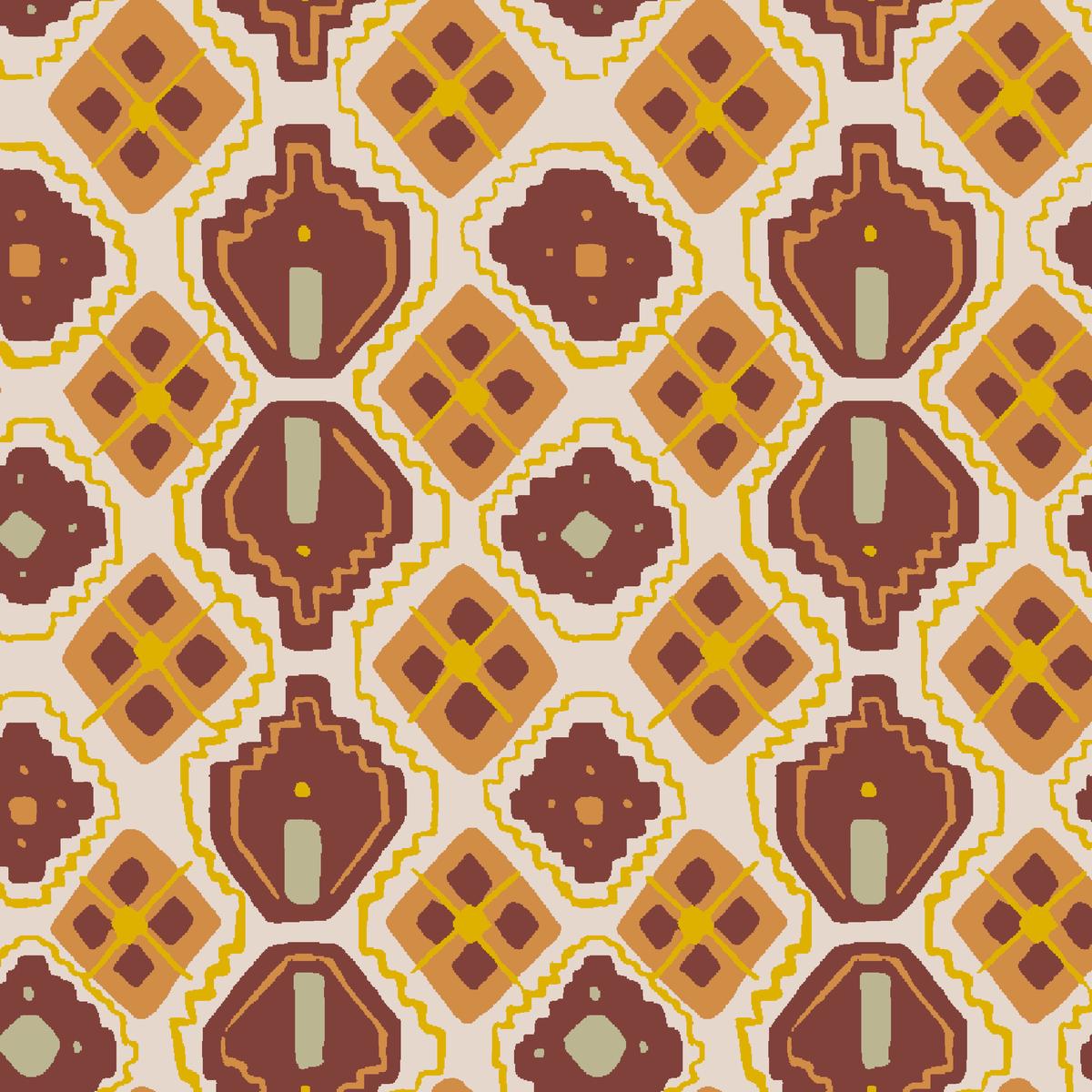 Savona on Plush Fabric