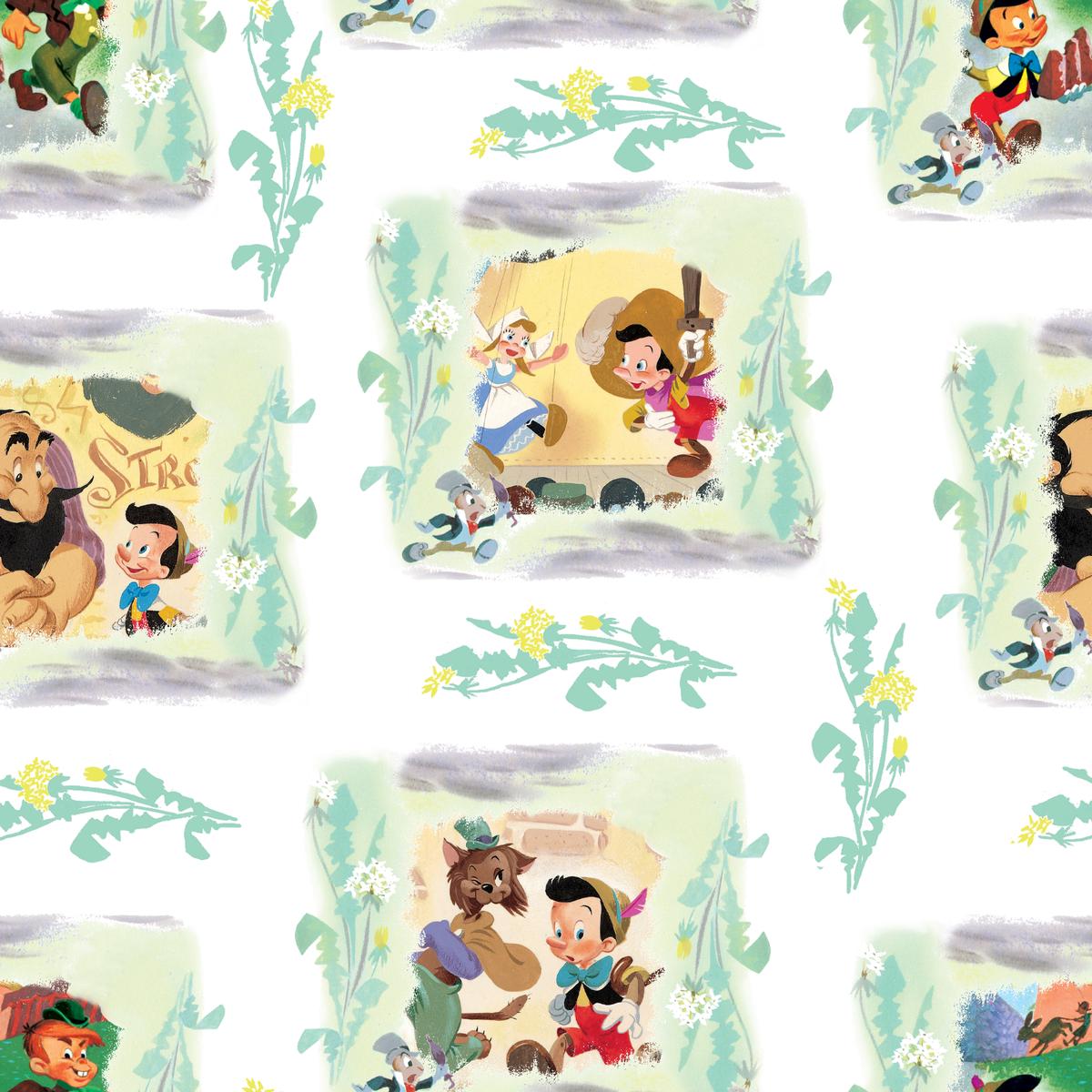 Disney Pinocchio and Friends Frame Fabric