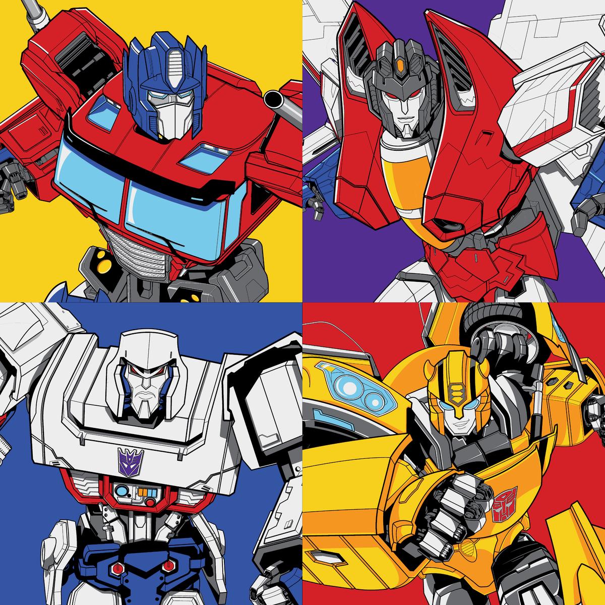 Hasbro Classic Transformers Robot Squad Fabric