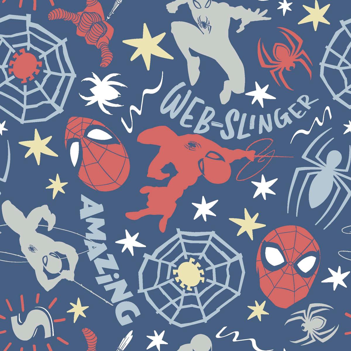 Spider-Man Web Slinger on Navy