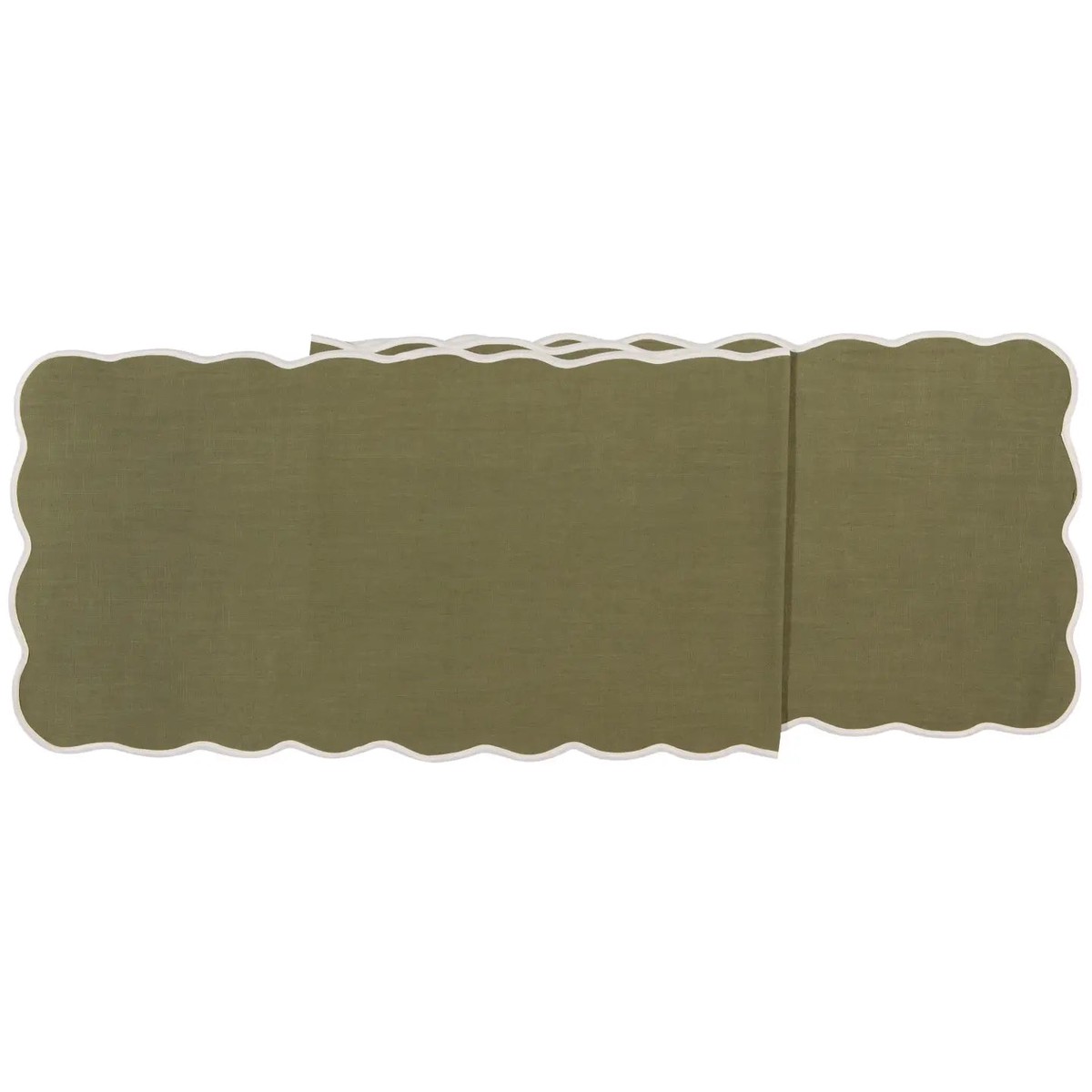 72" Table Runner Florence Olive Branch