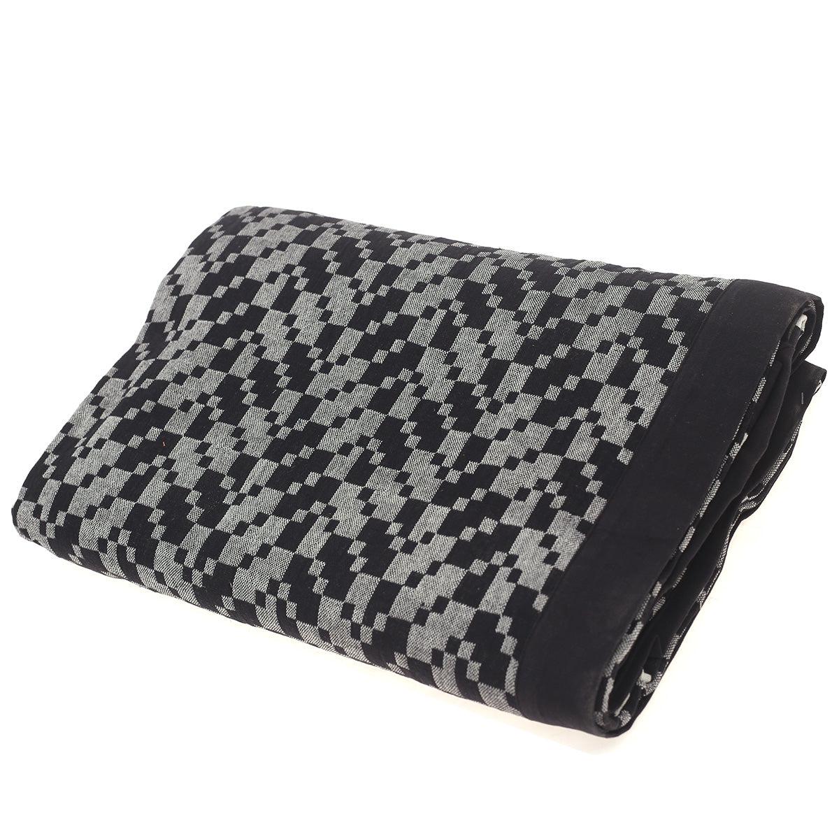 Black Lris Double Bed Cover 94×102