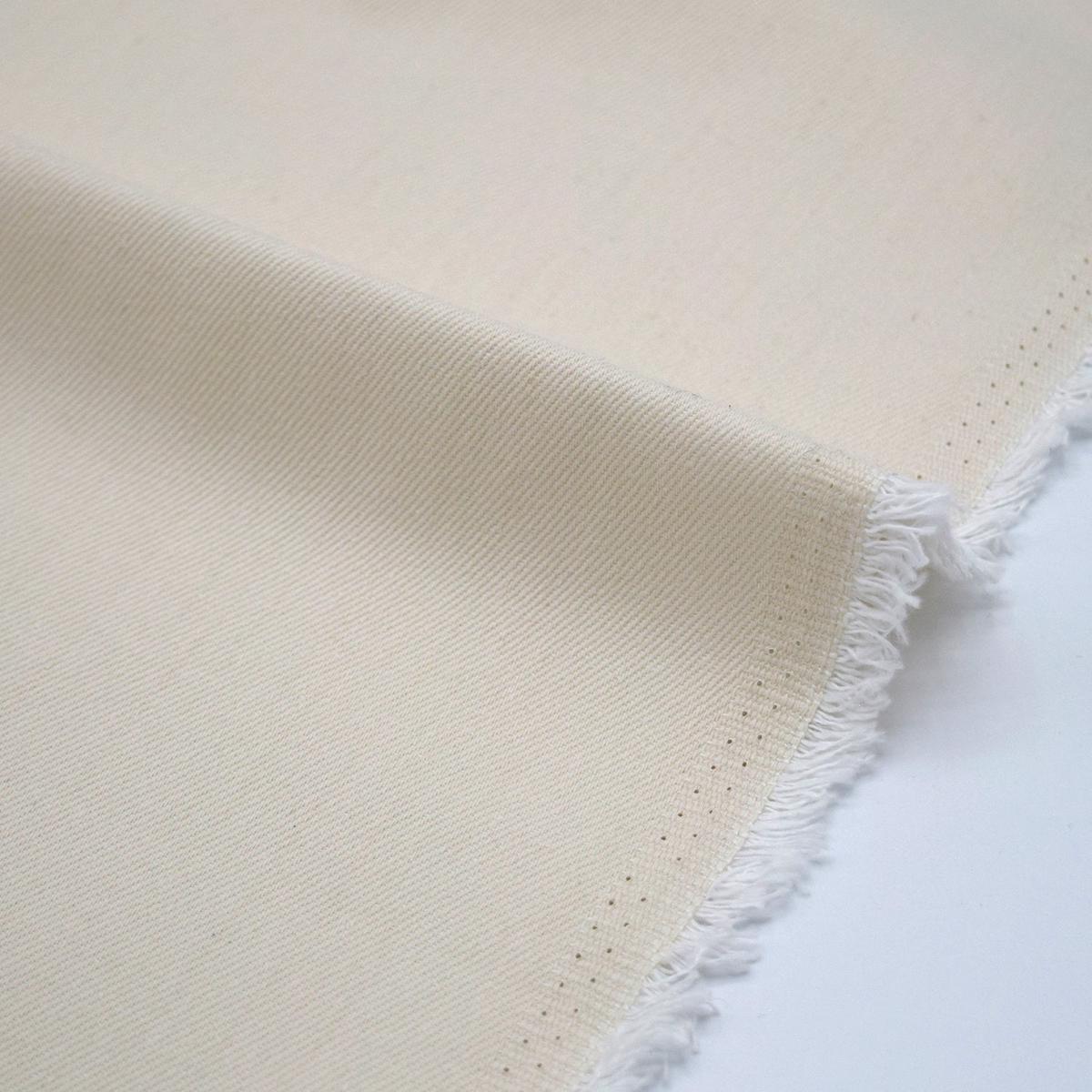 Japanese Denim 100% Cotton 10oz – Off White