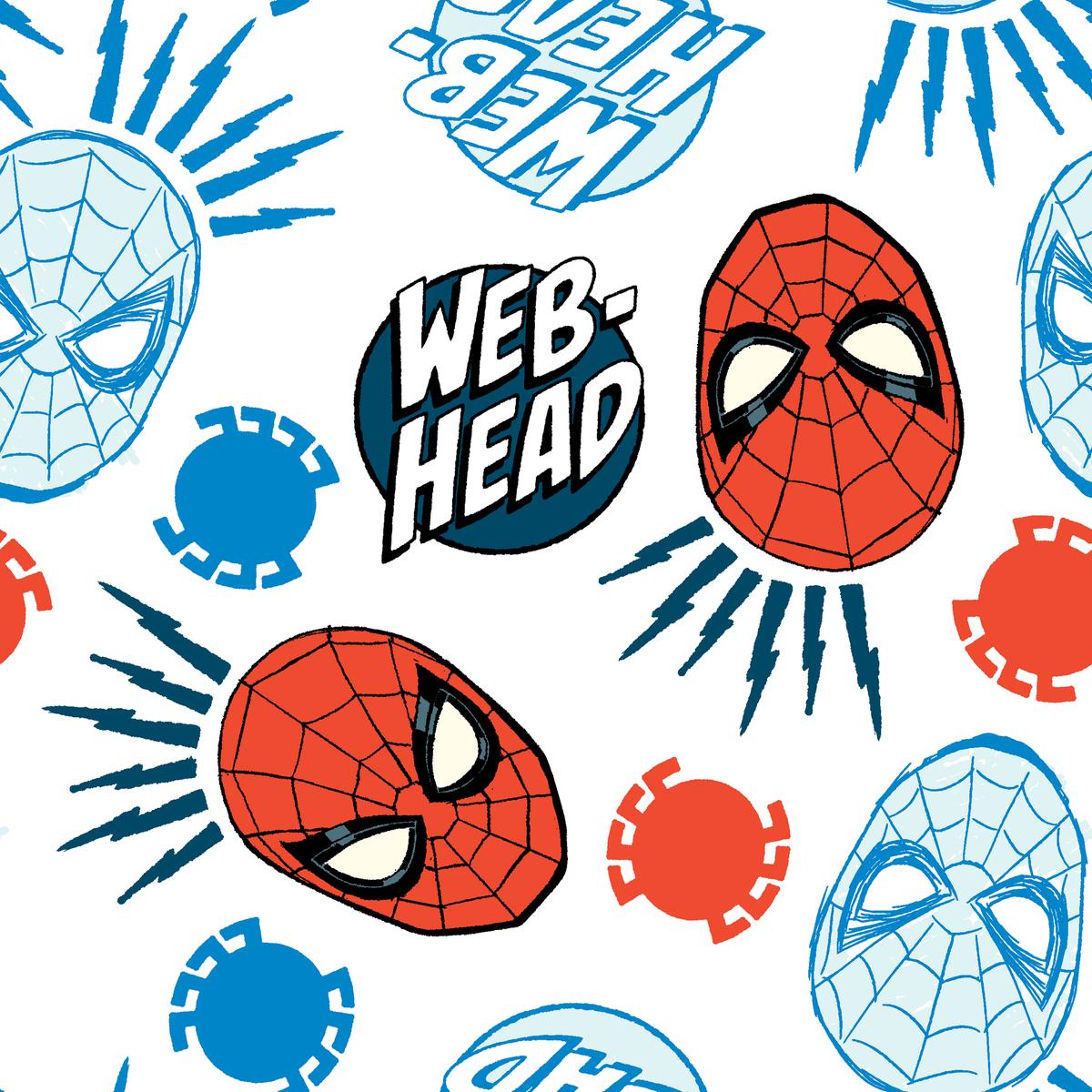 Marvel Spider Man Web Head Fabric