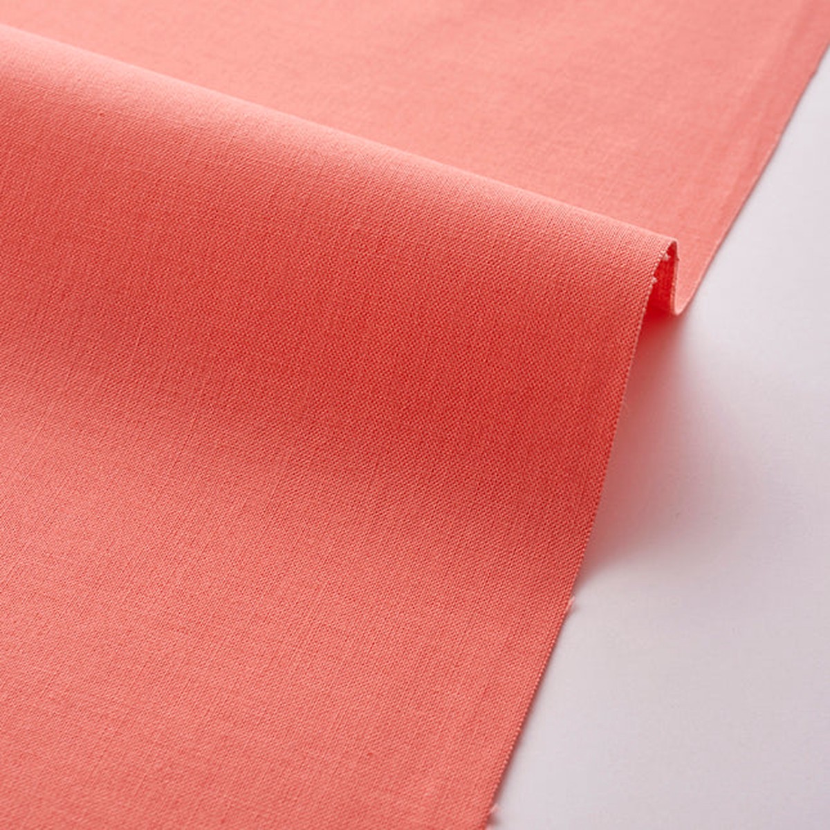 Organic Cotton Sheeting 13 Colors – Salmon Pink