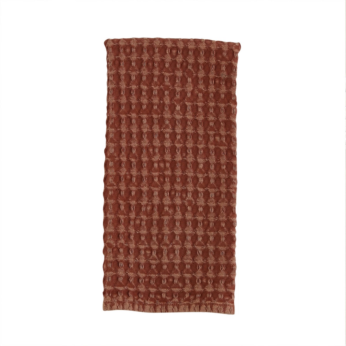 Waffle Weave Towel – Terracotta