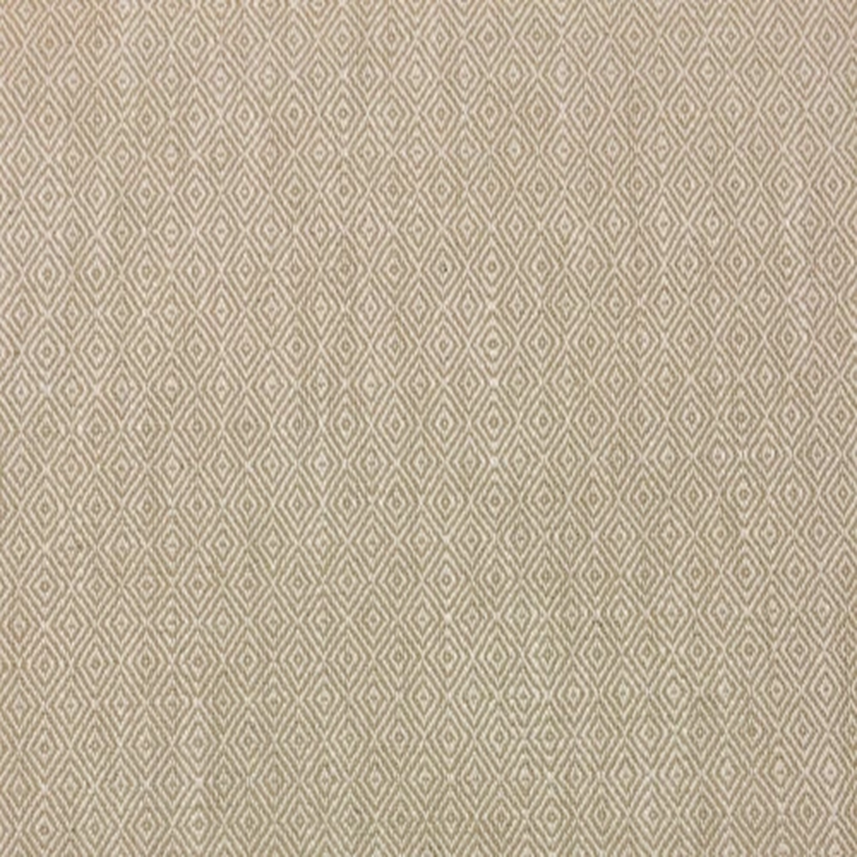 BALLARD DESIGNS AUSTELL OATMEAL DIAMOND DESIGNER LINEN FABRIC BY THE YARD 54″W