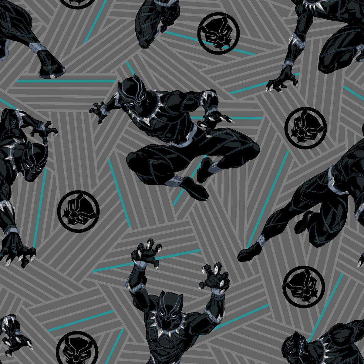 Marvel Black Panther Dynamic Hero Fabric