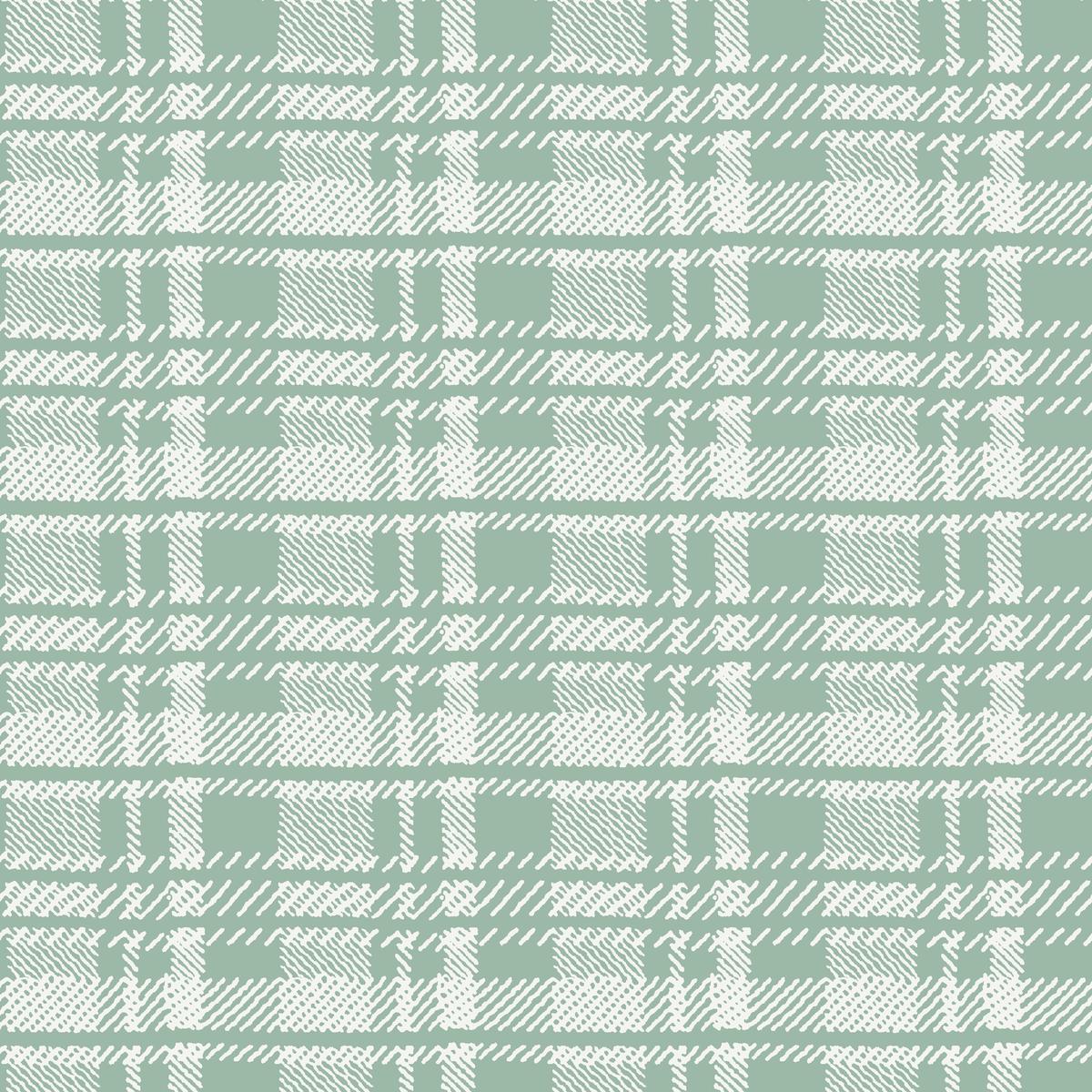 Classic Flannel – Sage Green Plaid Fabric