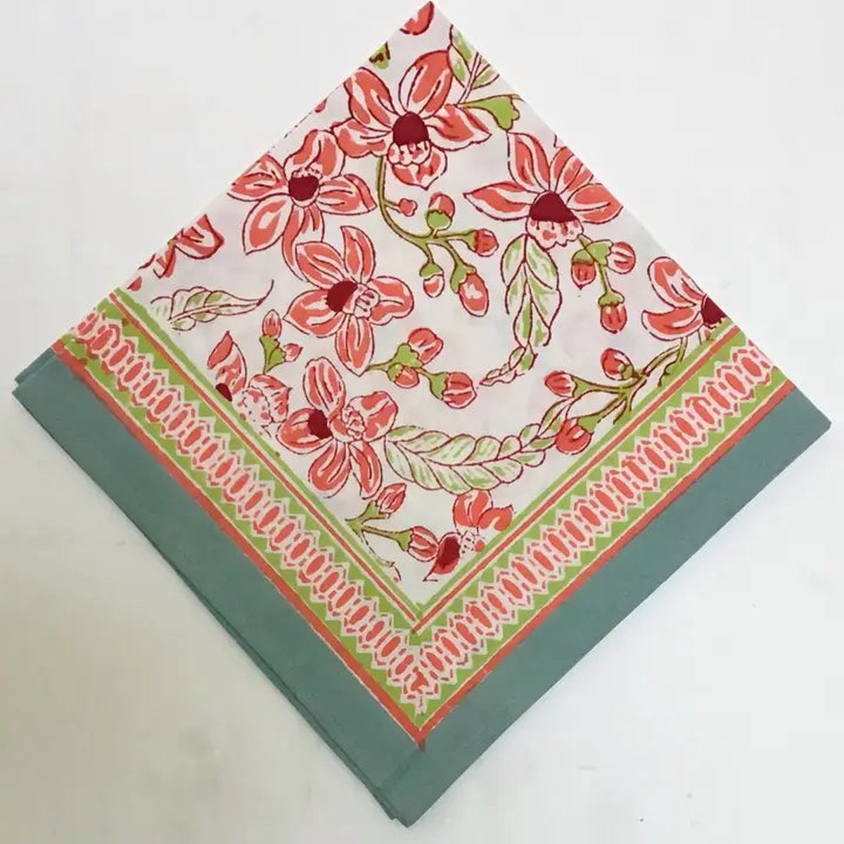 Frangipani White Napkin