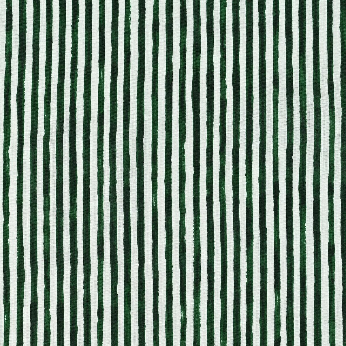 Shima Shima Stripe Linen Cotton Sheeting – Green TC-1050-1