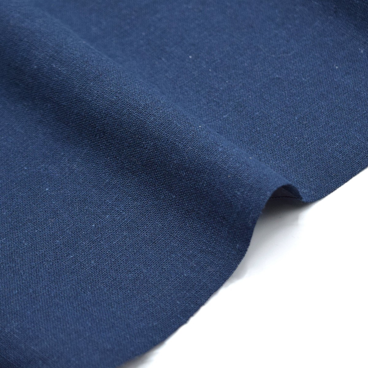 Soft Cotton Linen Canvas – Navy