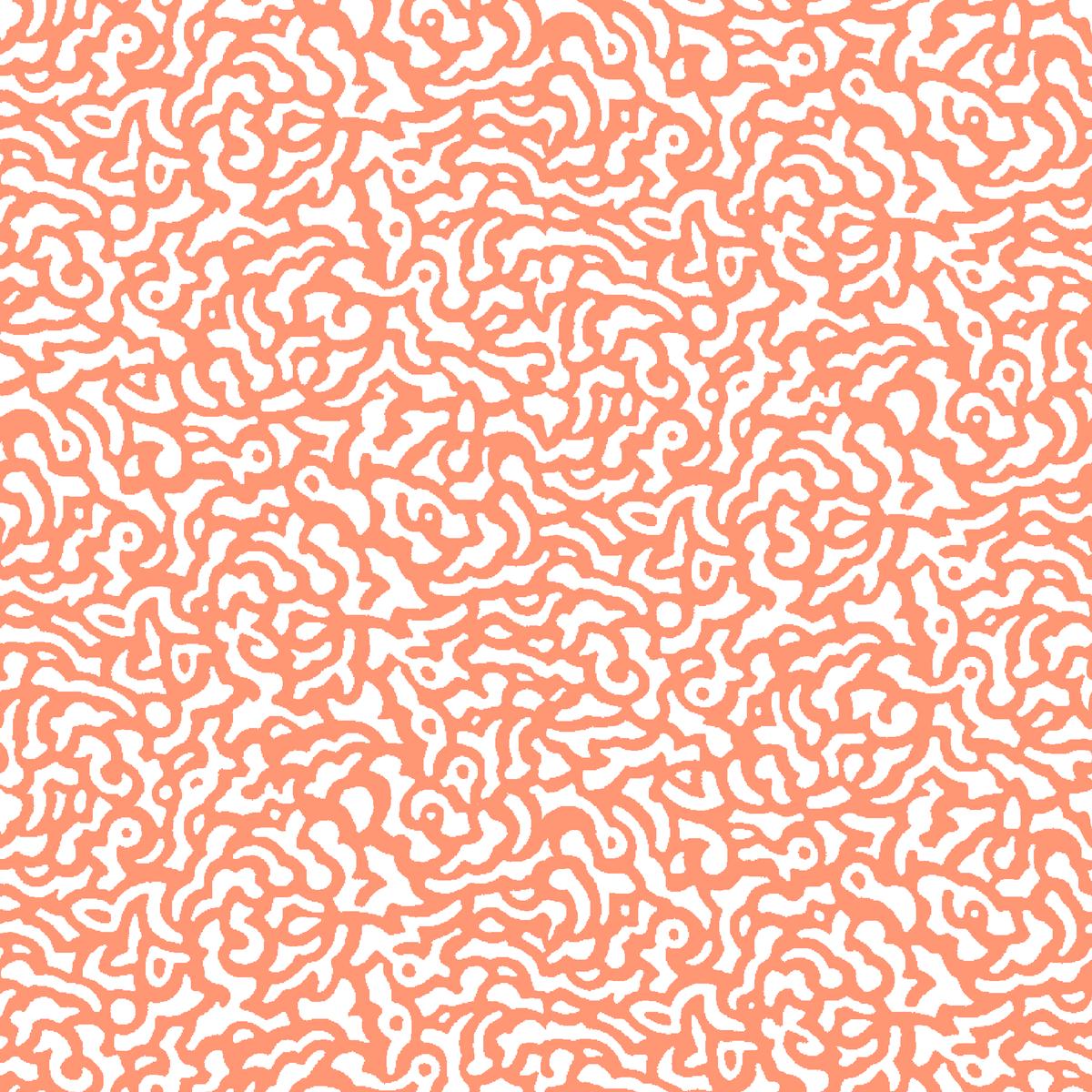 Squiggle Theory, Coral Fabric