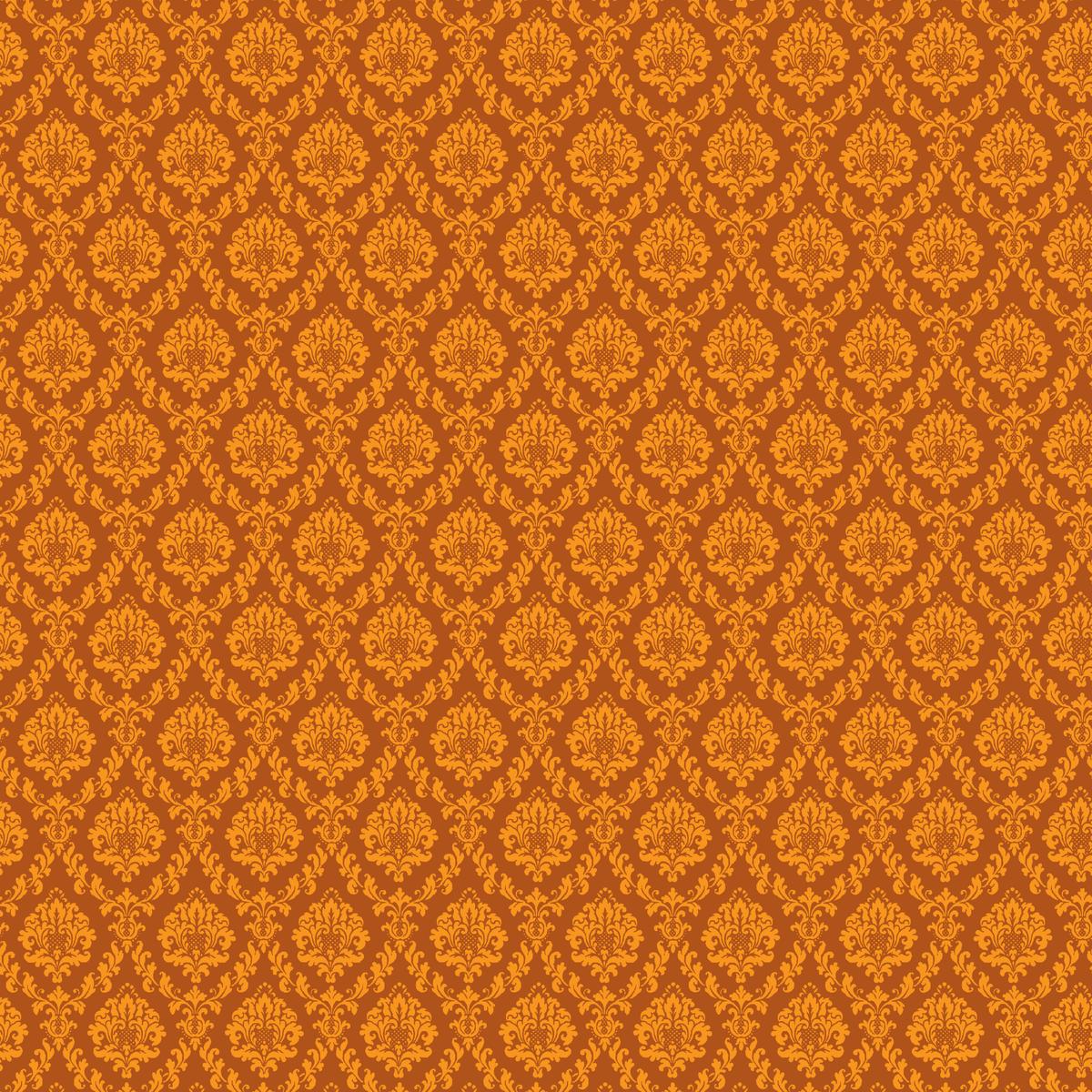 Grand Brocade on Gold Fabric
