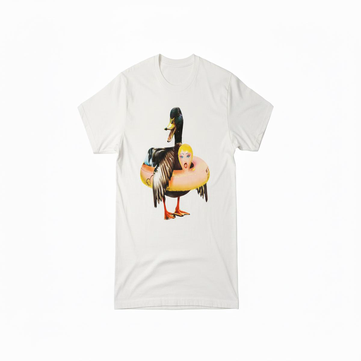 T-Shirt Canard Colvert avec Boue Poupe