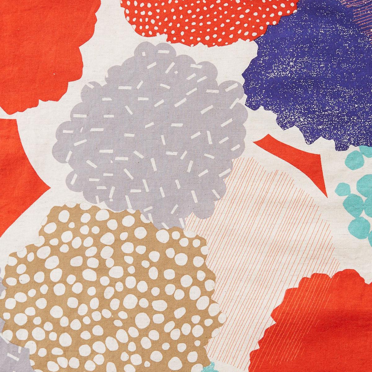echino Bright Cotton Linen Sheeting – Red EKX-98130-30