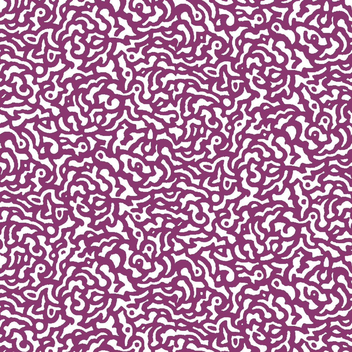 Squiggle Theory, Purple Fabric
