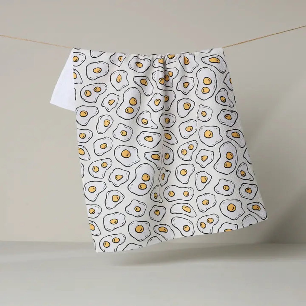 Sunny Side Eggs Tea Towel