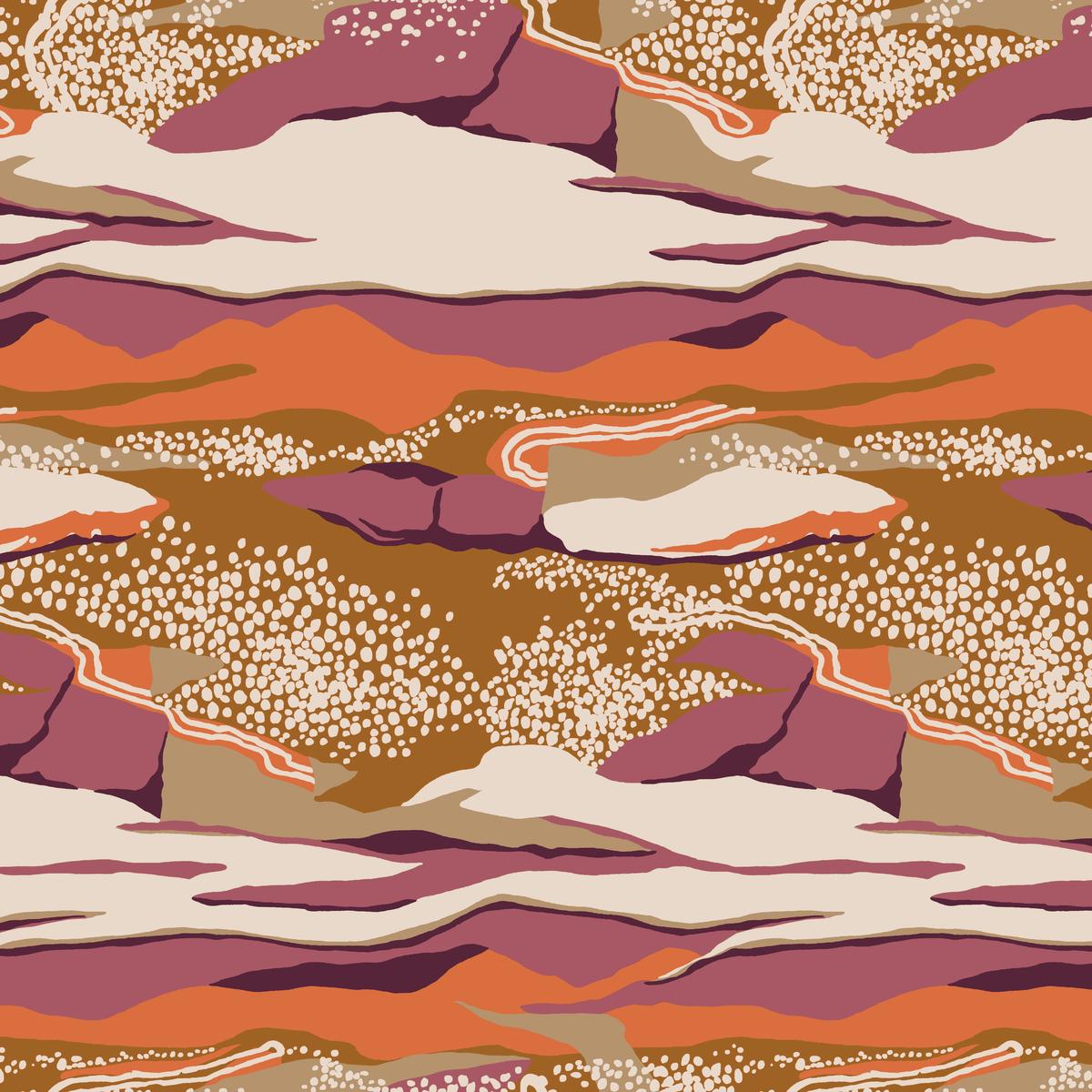 Canyon Hills – Plum Pretty Fabric