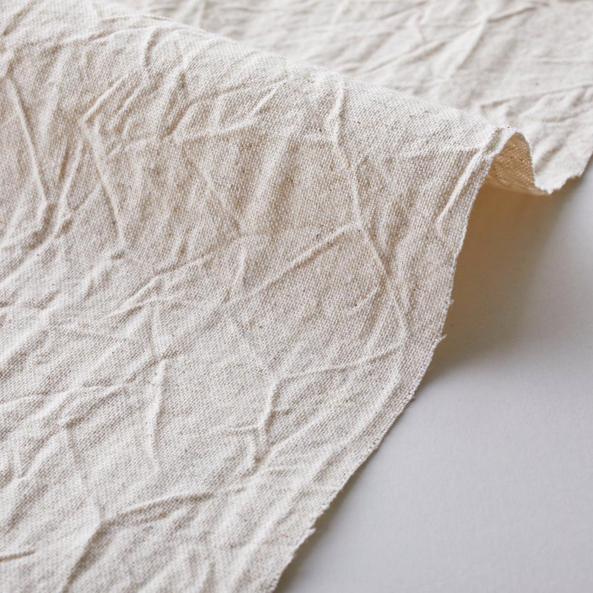 Nuno to Mono Cotton Linen Washed Canvas – Ecru YKA-510-1