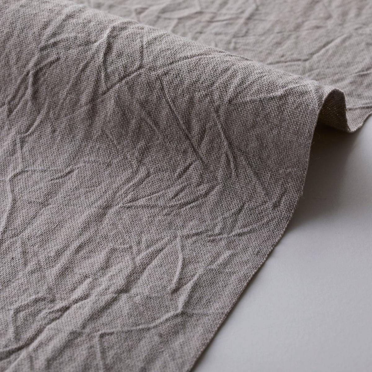 Nuno to Mono Cotton Linen Washed Canvas – Light Grey YKA-510-1