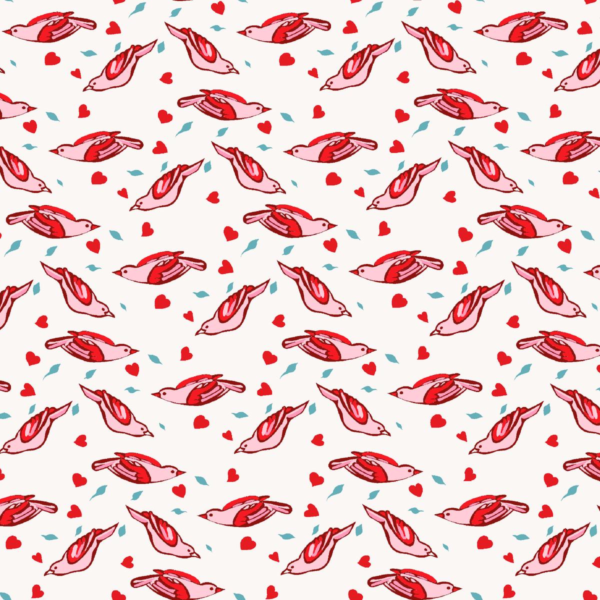 Flight of Love on Alizaron Fabric
