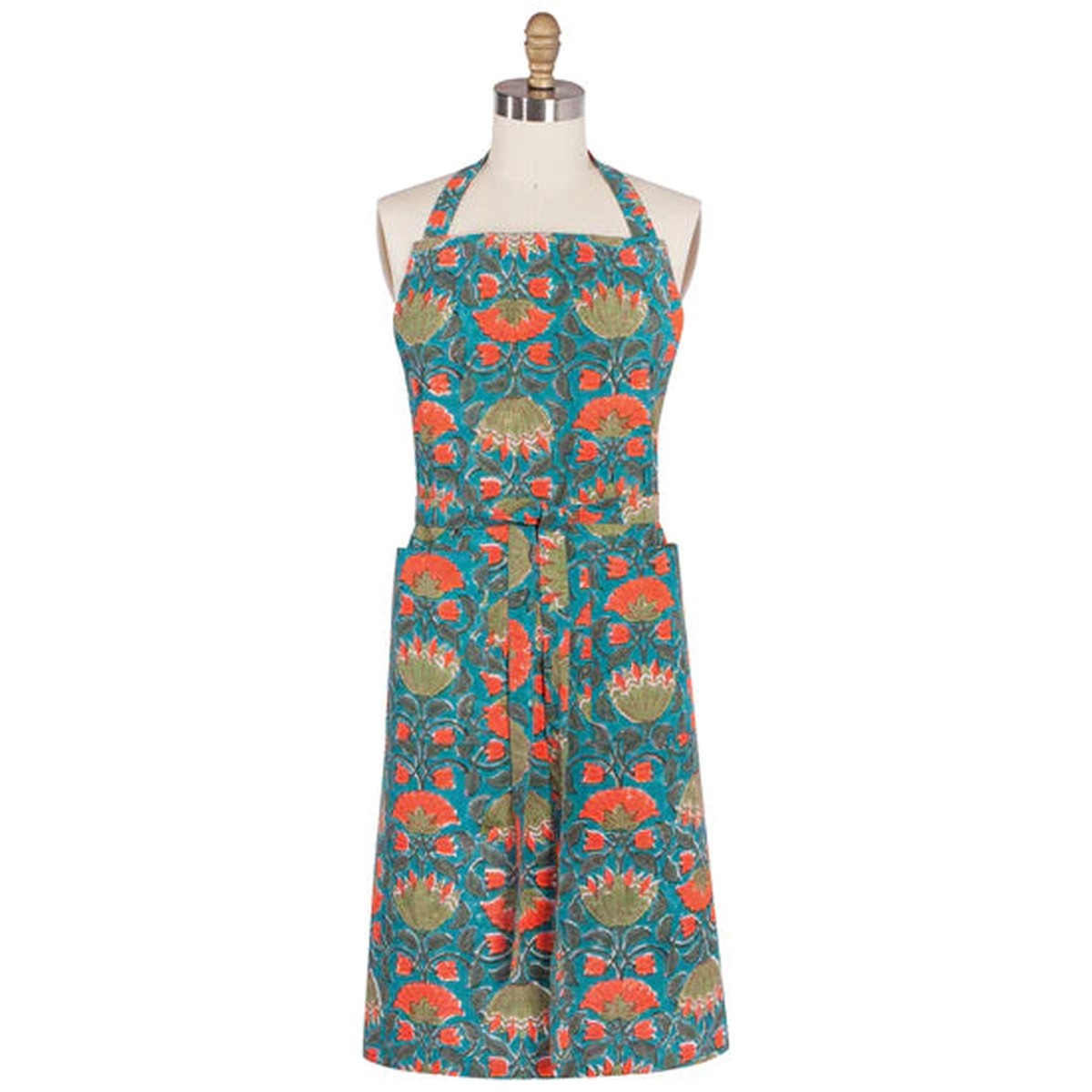 Apron Allure Block Print