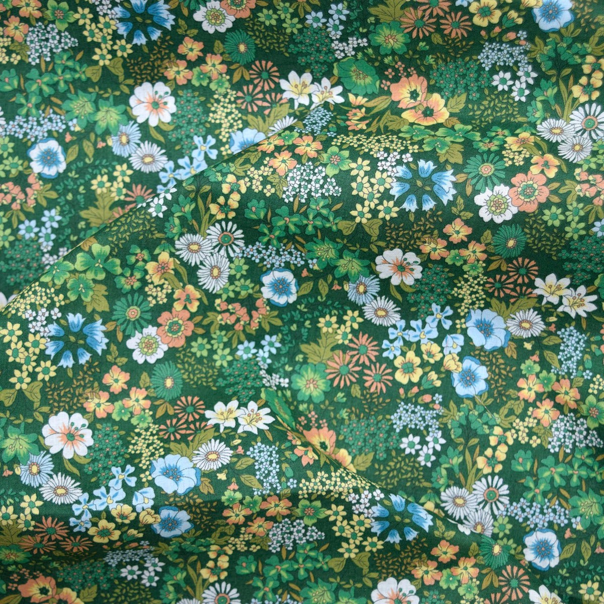 Flownny Garden Cotton Lawn – Green NFA-1010-16