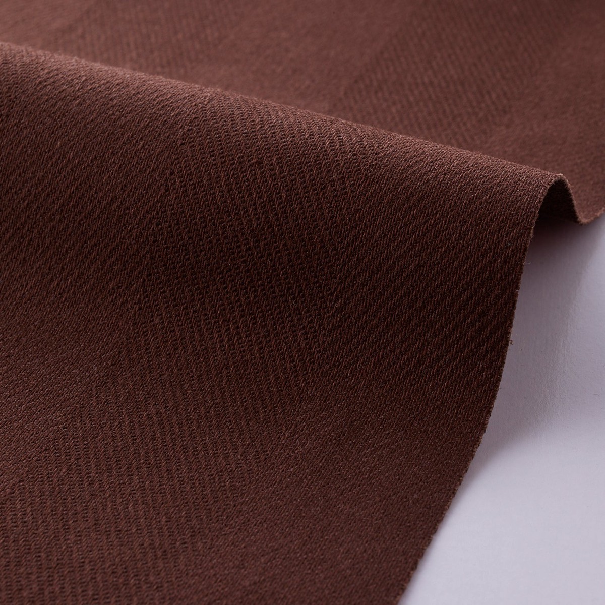 Nuno to Mono Cotton Herringbone – Brown