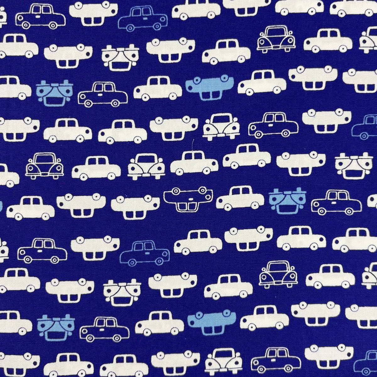 Simply Palette Car Prints Cotton Oxford – Blue YPA-69010-3