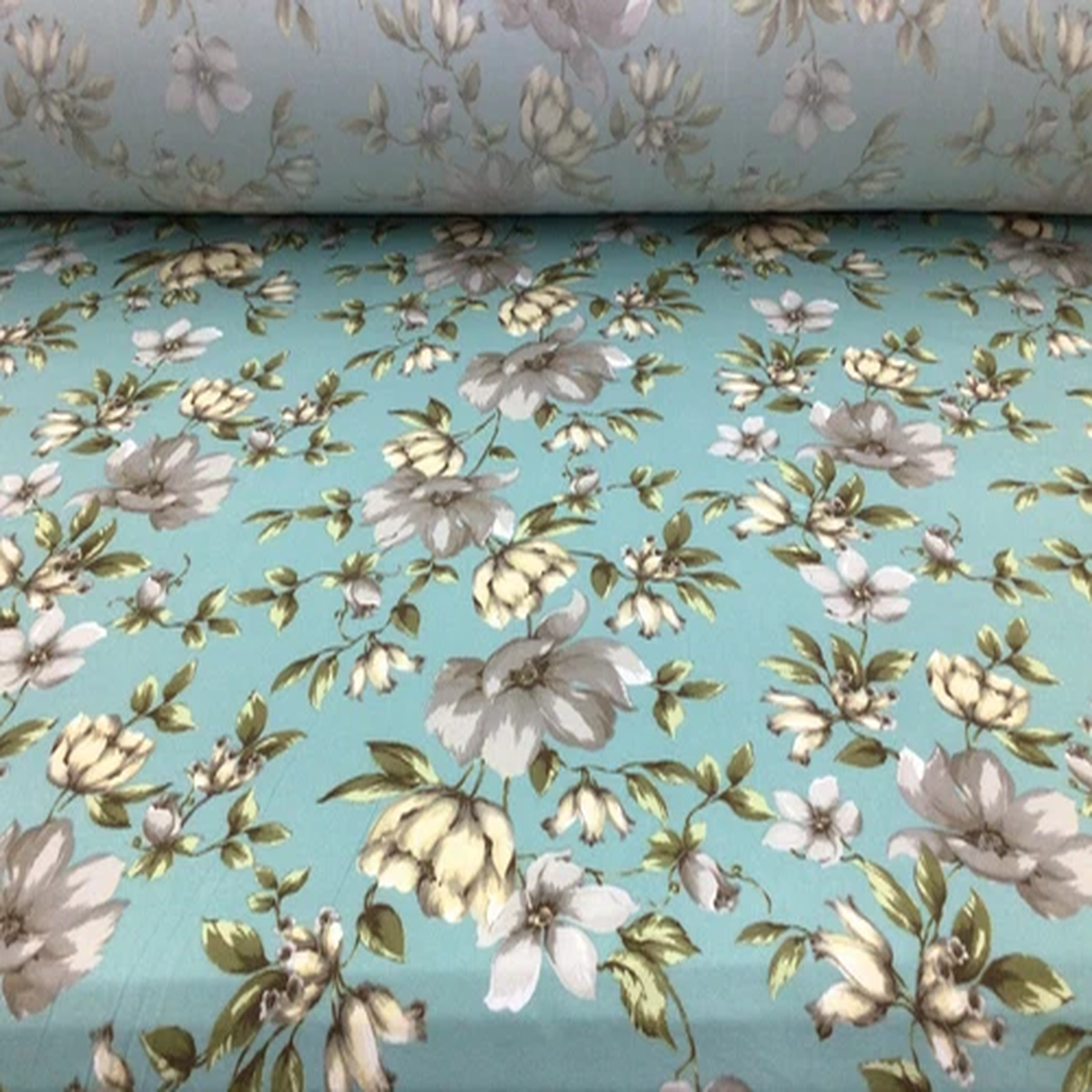 Richloom Solarium Sun River in Sky BTY 54″ Wide 100% Acrylic Outdoor Blue