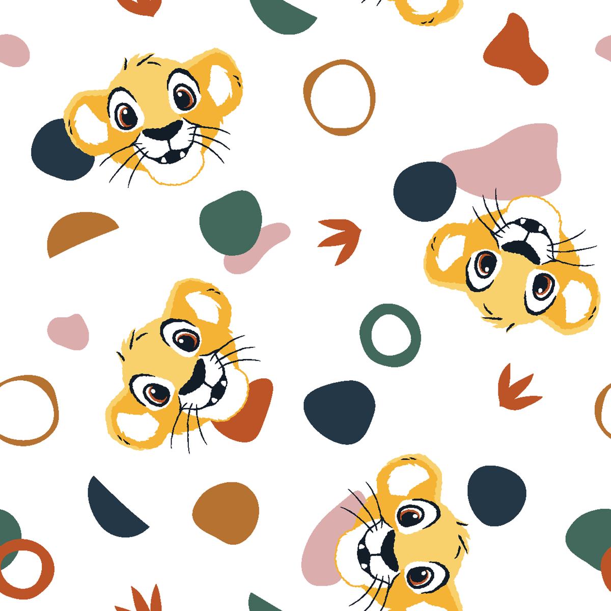 Disney The Lion King Pridelands Polka Dot Fabric