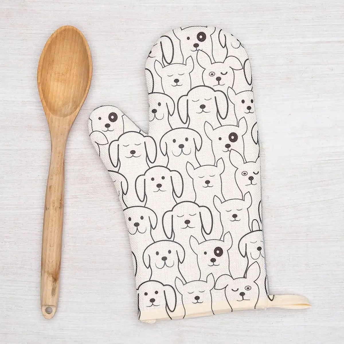 Dogs Oven Mitt
