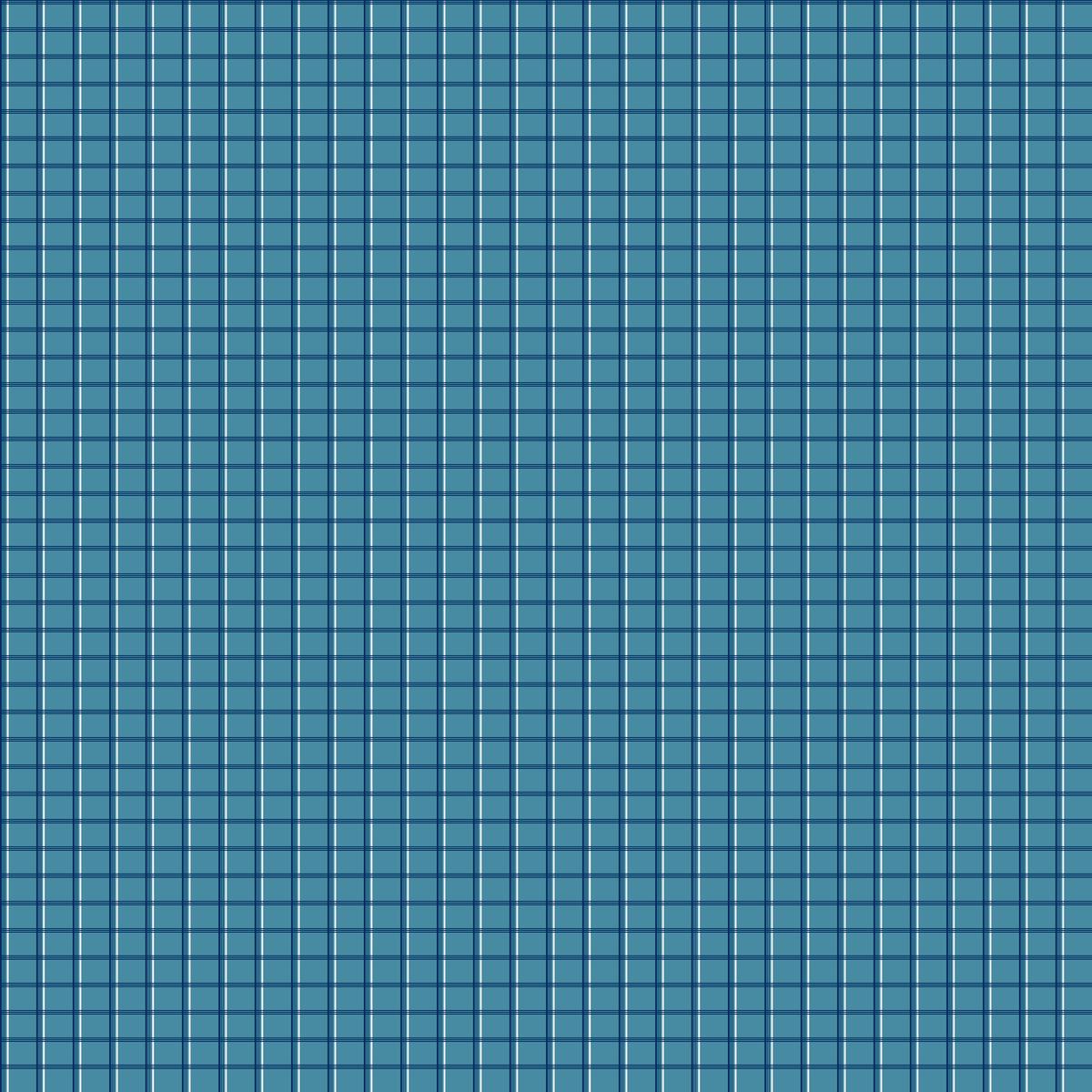 Pool Tile Check – Modern Grid Fabric