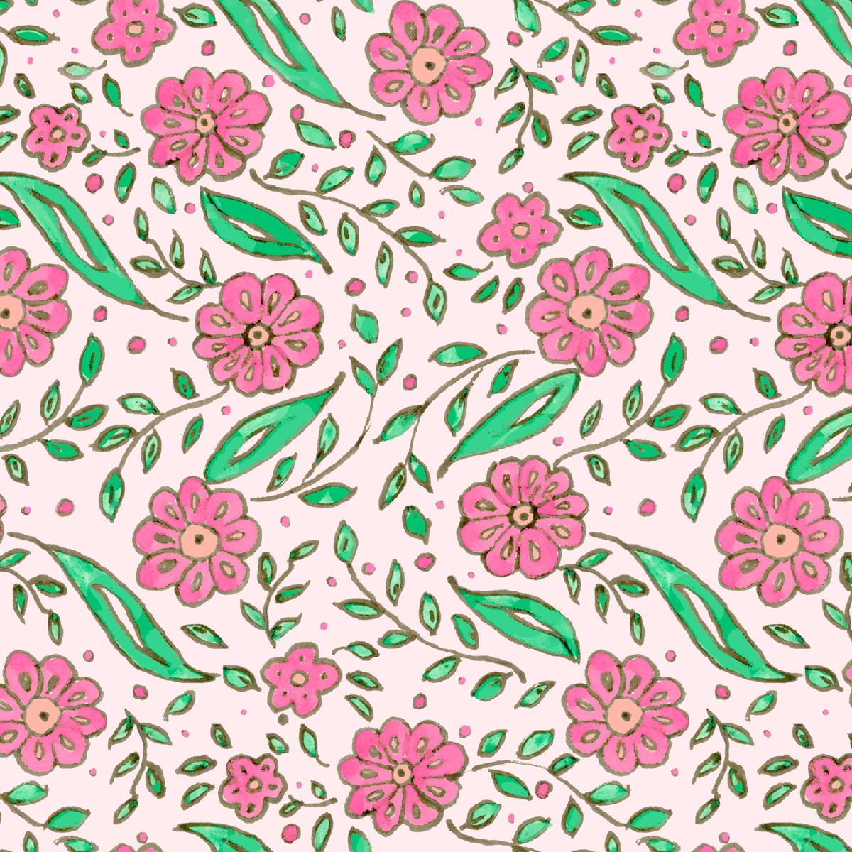 Susan Winget – Bloom Joy – Pink Floral Fabric