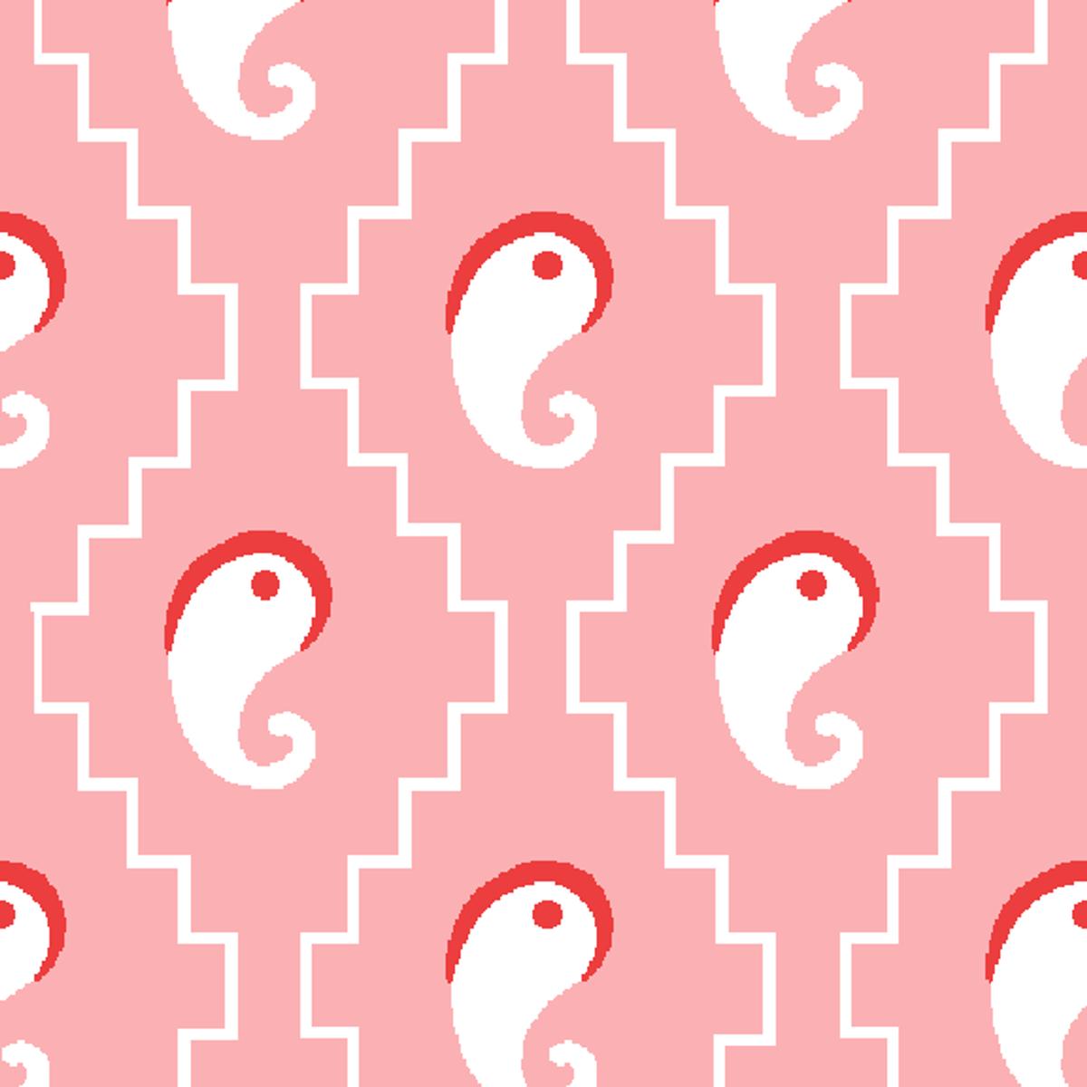 Juliette on Dogwood Fabric